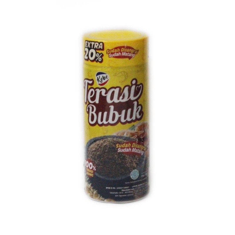 Terasi bubuk botol 60gGram/Terasi Matang/Terasi Kobe