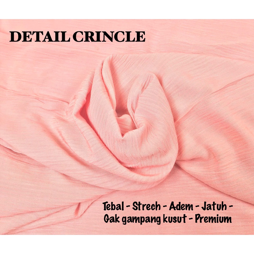 RUBY CRINKLE CULLOTE PANTS | CELANA KULOT CRINKLE PREMIUM PANTS WANITA | CELANA KULOT CRINKLE SAKU DEPAN