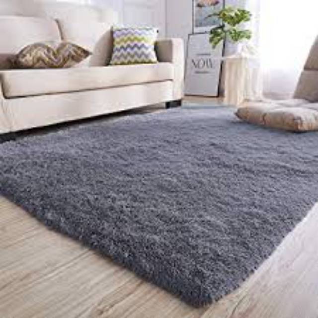 Murah : Karpet bulu rasfur tebal busa 3cm