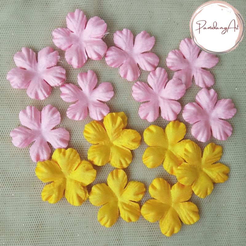(50pcs) Bunga Hana Sakura / Aplikasi kelopak bunga sakura