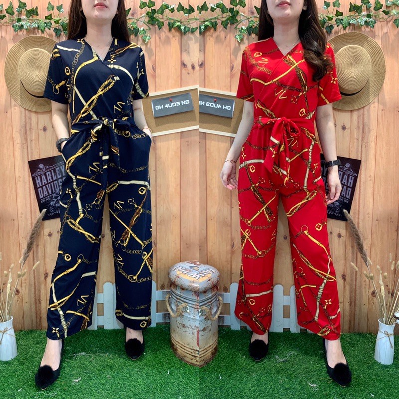 JUMPSUIT KIMONO GOLDLV PDK 3548-47 BUSUI FRIENDLY