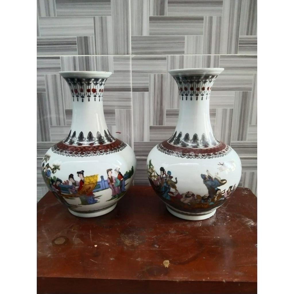 Guci Keramik Cina Oriental Cap Kuno Jadul Antik