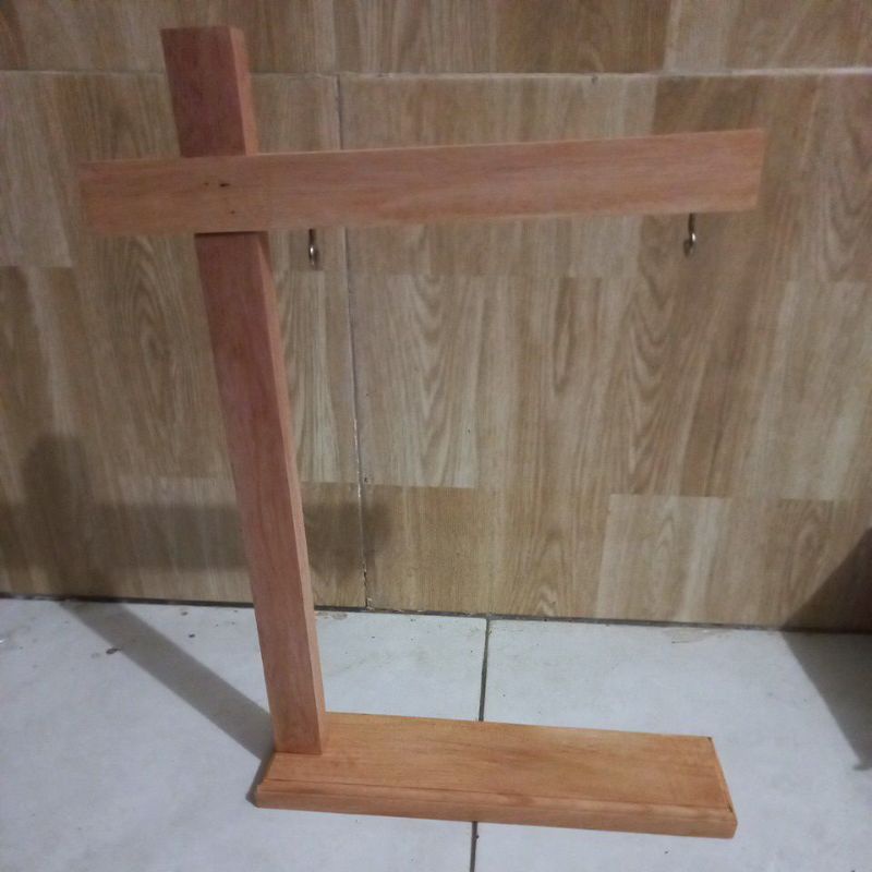 

Stand menu A4/menu standing/wooden display stand/pajangan menu kayu A4