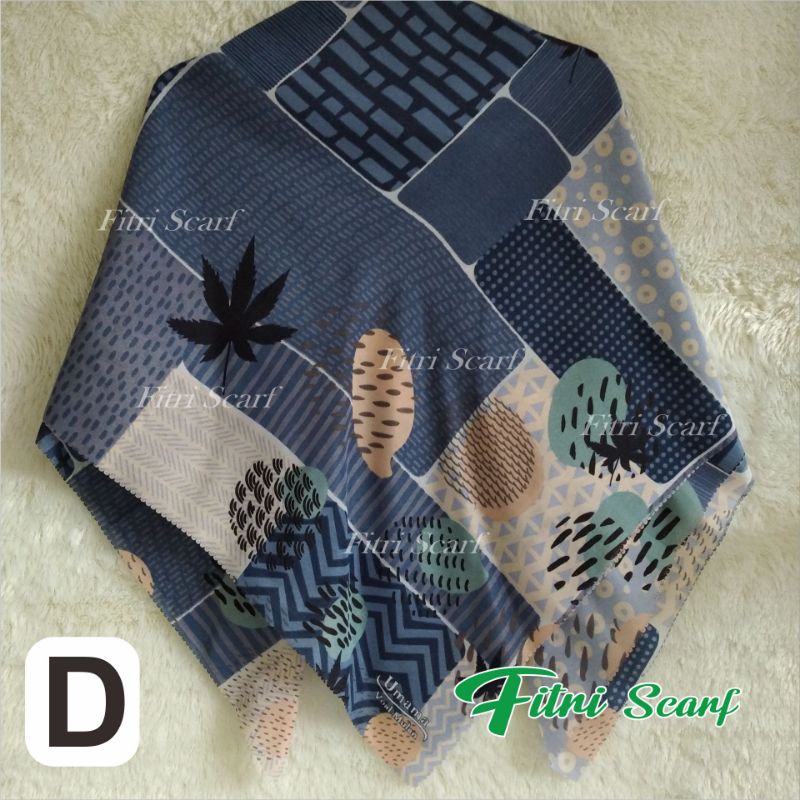 Jilbab PILIH WARNA PILIH MOTIF NARITA LASER CUT By UMAMA Hijab Kerudung Krudung Segi Empat Motif DD8-D