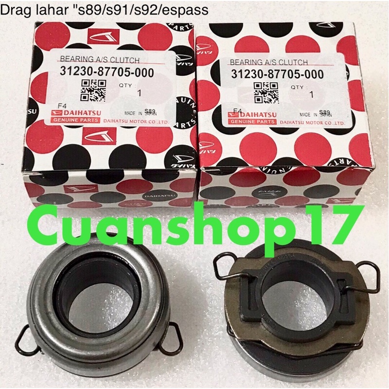 Drag lahar bearing kopling DAIHATSU S89 S91 S92 ESPASS