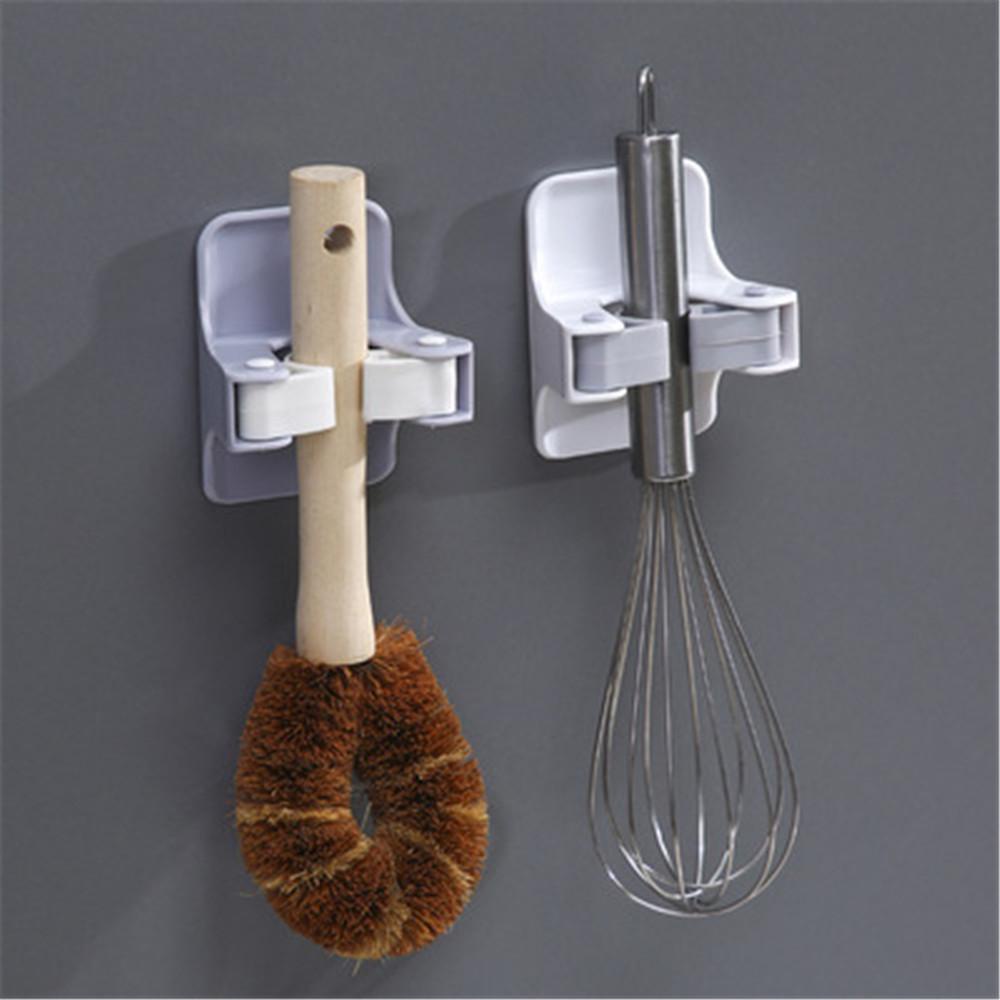 WONDER Wonder Broom Holder Garden Gantungan Pengki Tempel Dinding Self Adhesive