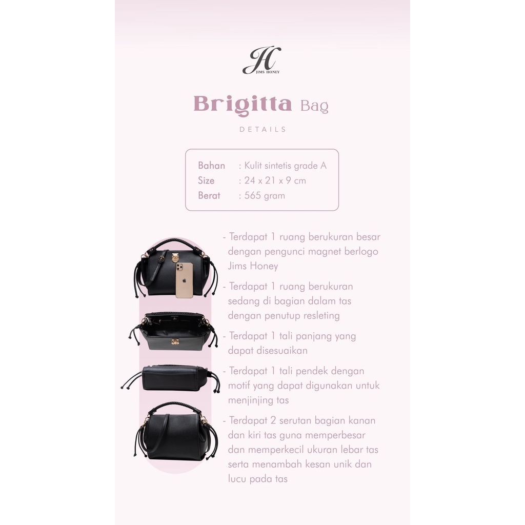 JIMS HONEY TAS WANITA BRIGITTA BAG