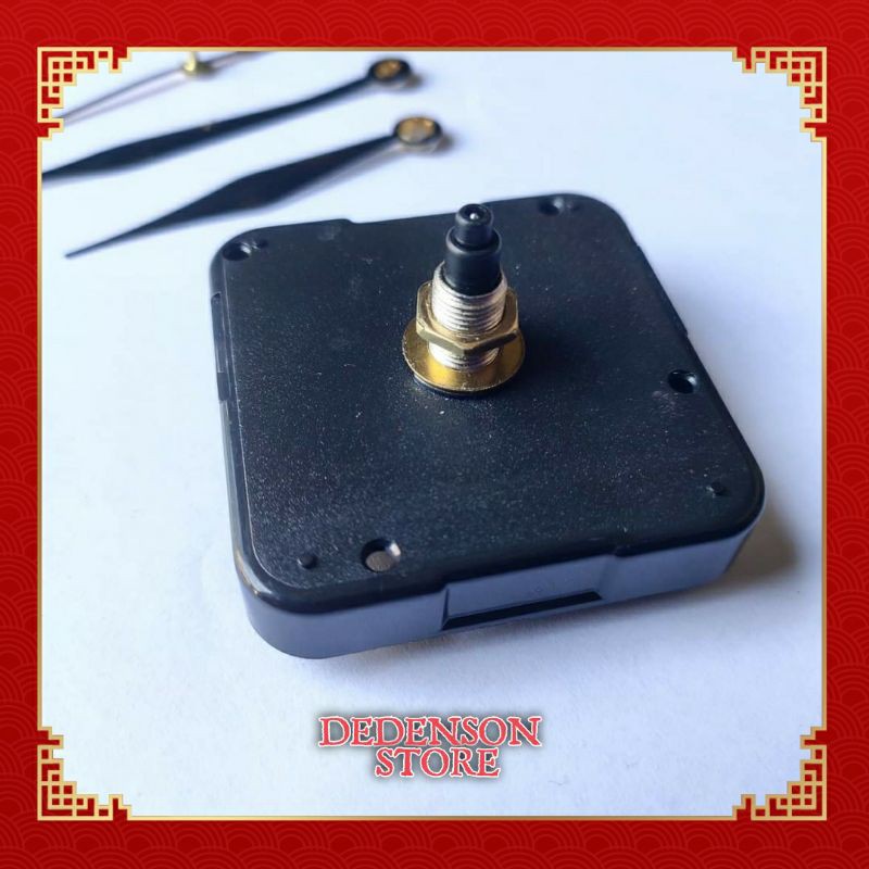 MESIN JAM DINDING 12888 SWEEP MOVEMENT HEMAT BATERAI