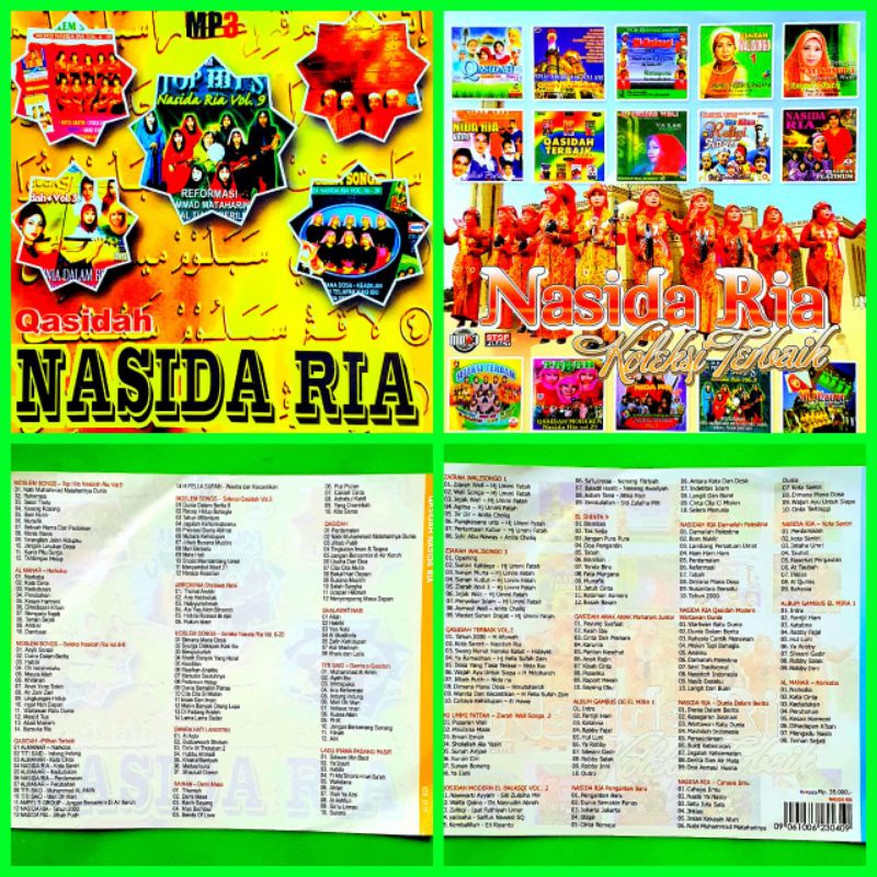 mp3 kumpulan lagu Qasidah NASIDA RIA