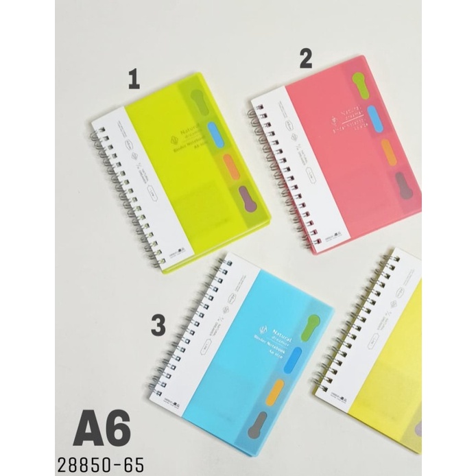 

Goodstore Buku Spiral A6/Ring Book/Notebook/Diary/Planner/Buku Tulis/Notepad