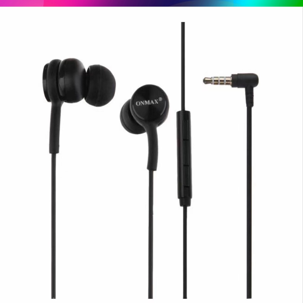 Handsfree Sensory Wired Earphone For ASMR ON MAX OE 202 Unit Only Headset Headphone ONMAX  Handsfree Sensory Wired Earphone  201 warna - ACAK / RANDOM