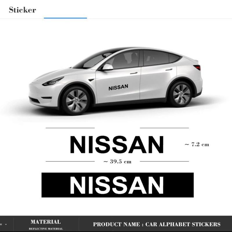 Bahan Oracal stiker mobil nissan stiker mobil nismo stiker mobil xtrail stiker mobil nissan juke sti