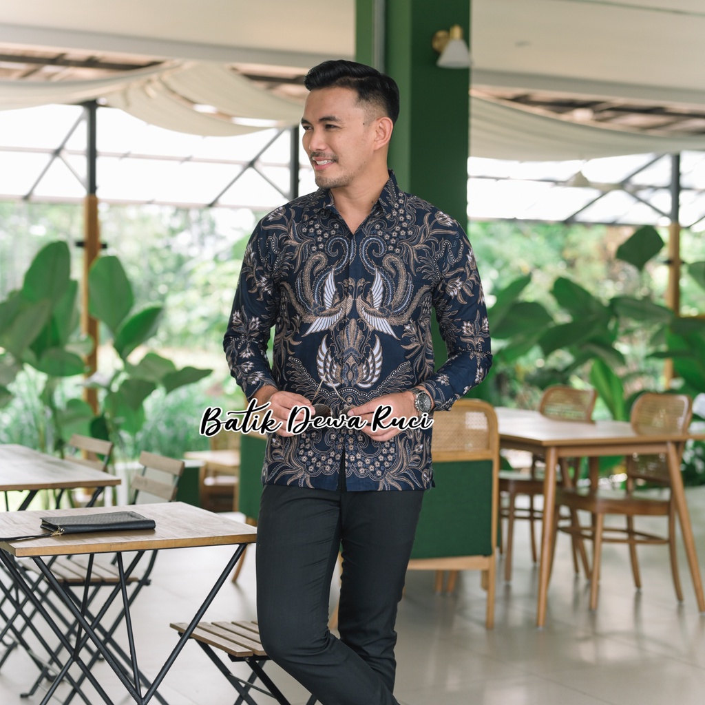 Kemeja Batik PEKSI SUMULUR FULL FURING Katun Halus Size M-XXL Termurah