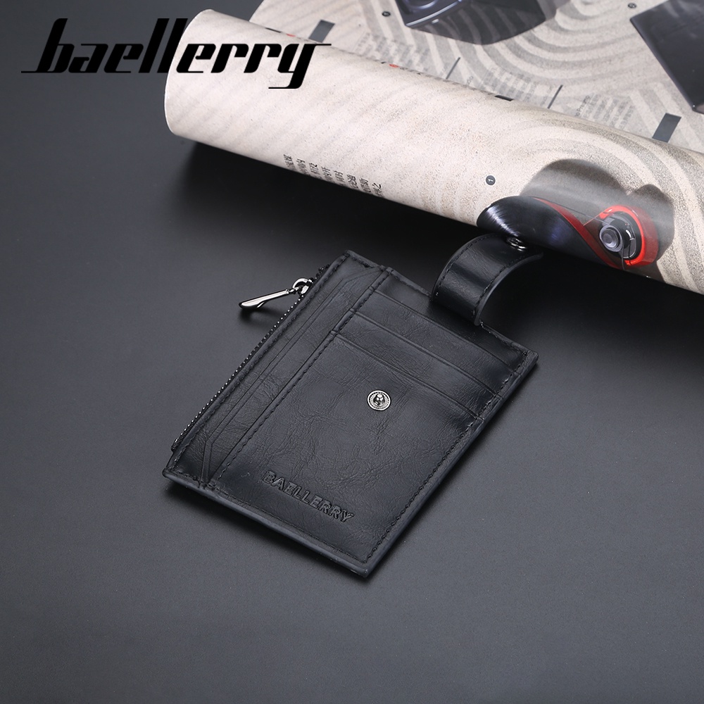 BAELLERRY K9149 Dompet Kartu Pria Wanita Bahan Kulit PU Leather Premium WATCHKITE WKOS