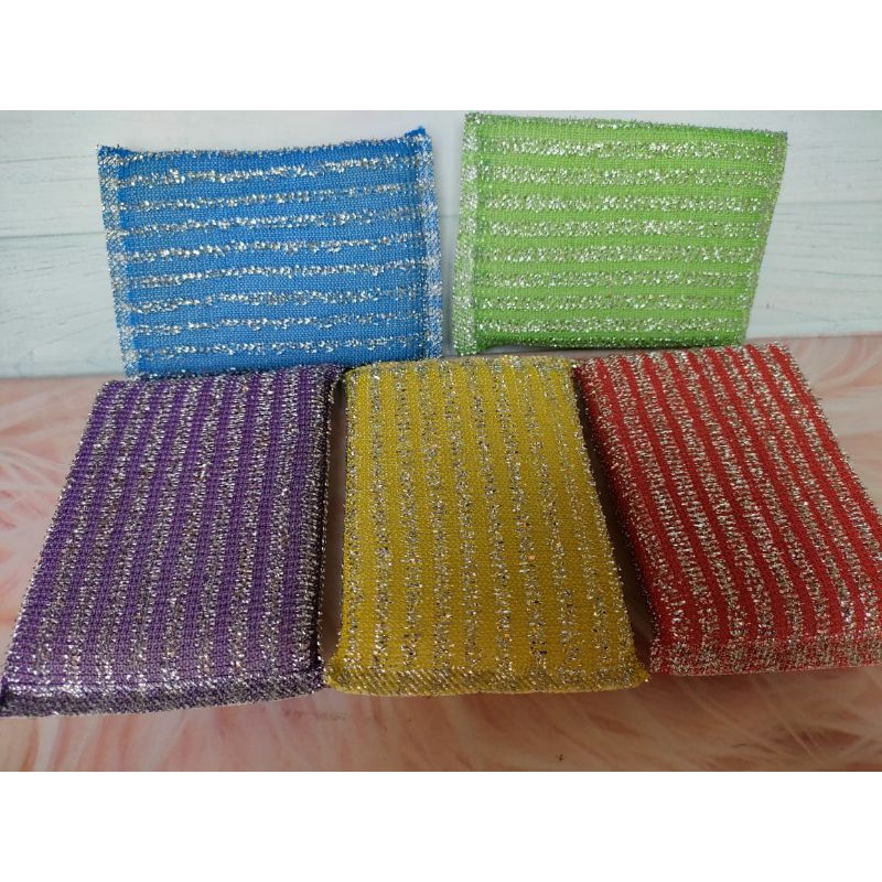 SPONS BANTAL CUCI PIRING POLOS/METALIC PER PCS