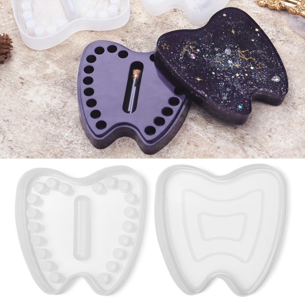 Preva Cetakan Resin Kotak Gigi Bayi Handmade Lanugo Botol Baby Tooth Milk Teeth Holder