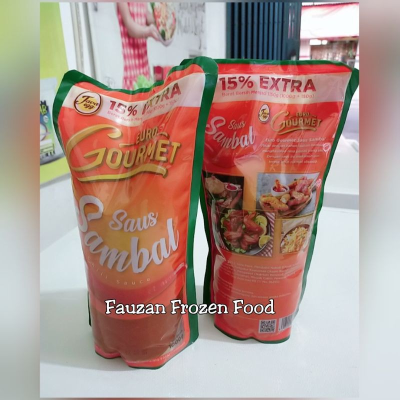 

Euro Gourmet Saus Sambal 1kg
