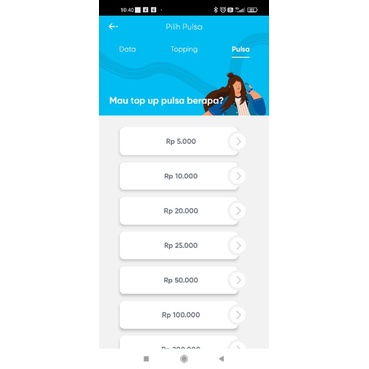 Isi Pulsa Byu Telkomsel 5K-40K