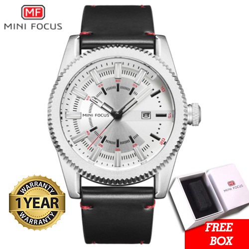 Jam Tangan Pria MINI FOCUS Original Tali Kulit MF0168G