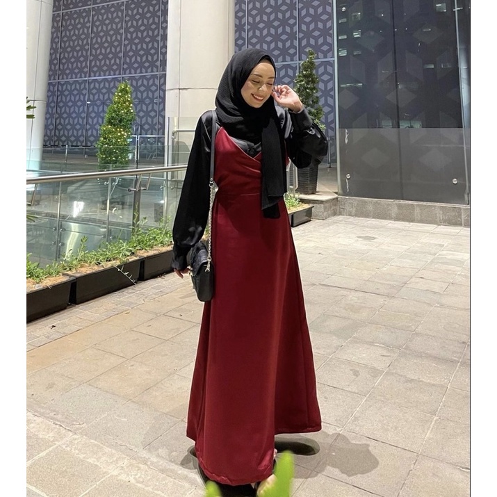 dress satin zisal