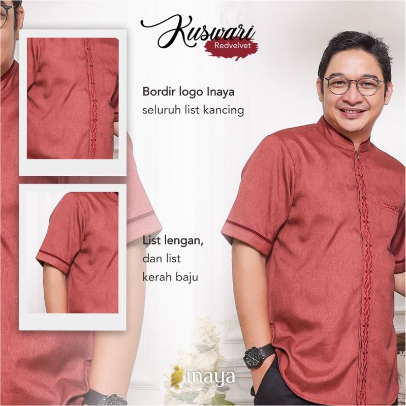 Kuswari Famset...Koko Lengan Pendek