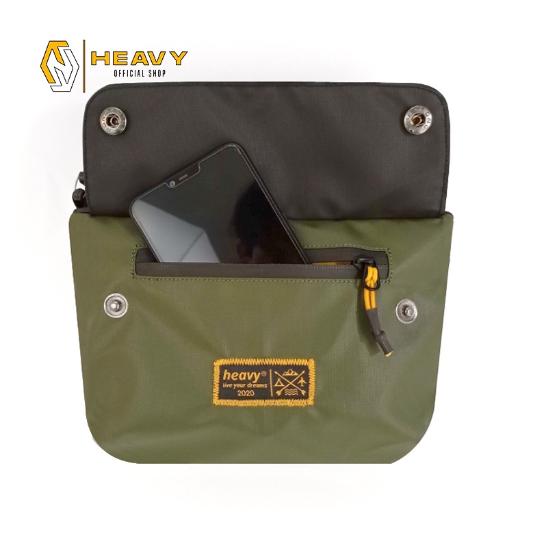 Sling Bag Heavy Waterproof  Tas Selempang Pria / Wanita | Argle Tas Distro Heavy [Heavy.bag]