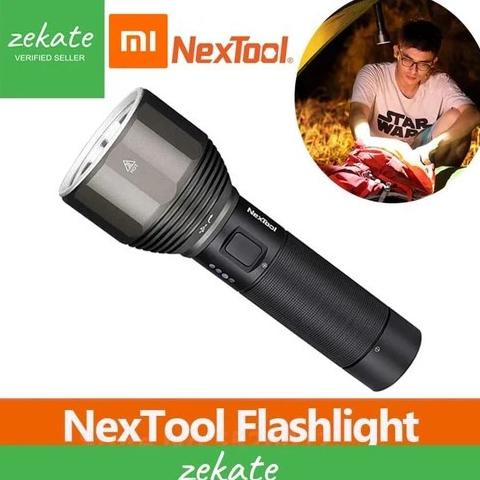 NexTool Senter LED USB Rechargeable 2000 Lumens 380 meter by xiaomi