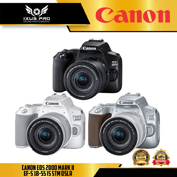 Canon EOS 200D 18-55mm Mark II IS STM | Shopee Indonesia