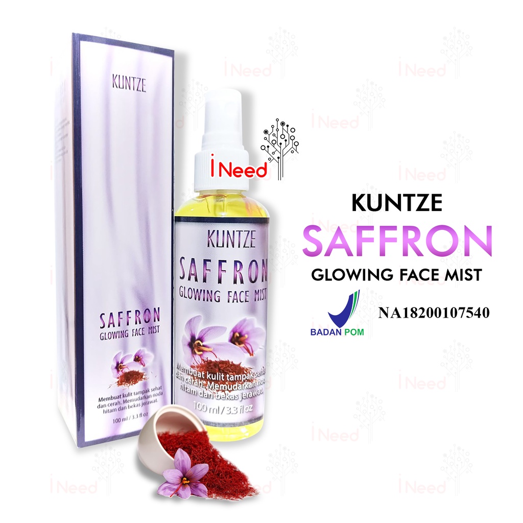 (INEED)KUNTZE SAFFRON Glowing Face Mist 100ml