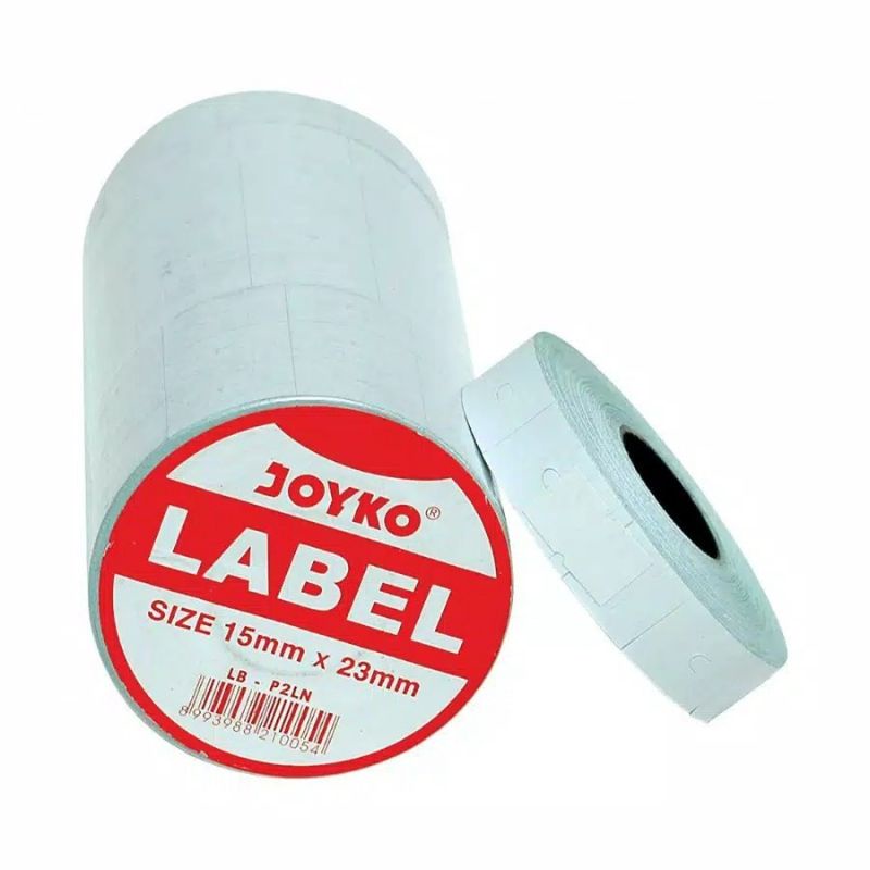

Kertas Label Harga Joyko LB-P2LN 2 Baris 10 Digit Price Tag Labeller