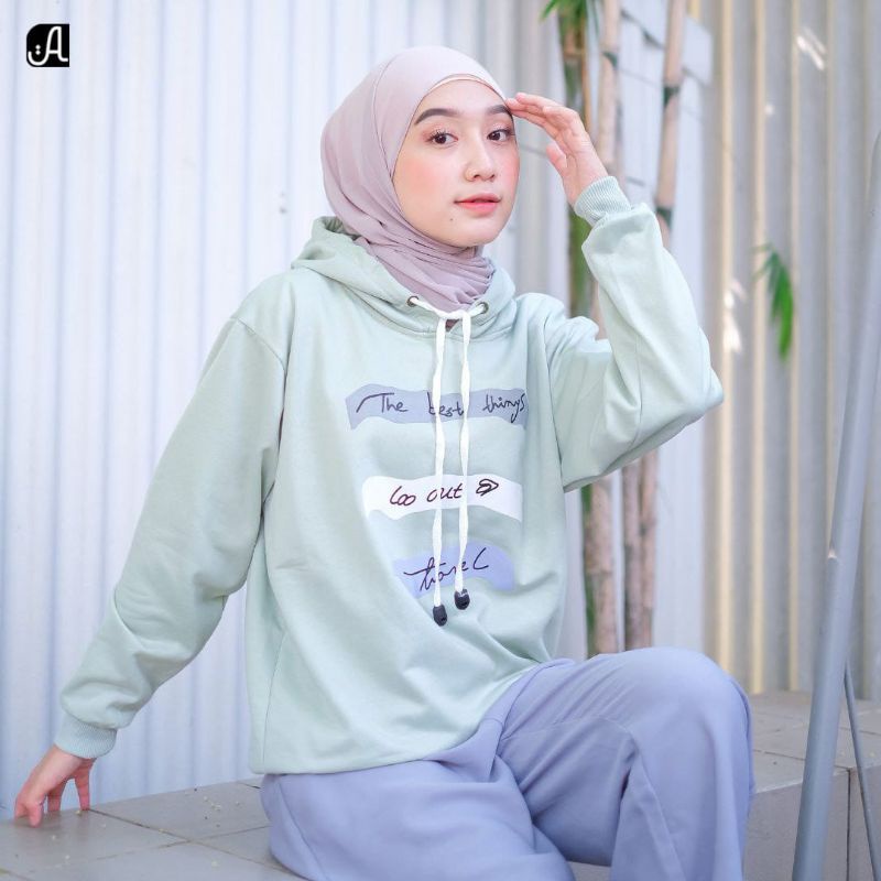 JUMPER HODIE TERBARU ORI ALIETHA SWEATER WANITA MURAH KEKINIAN