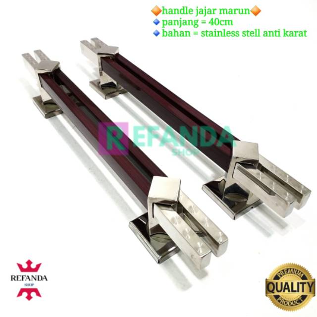 HANDLE PINTU RUMAH GAGANG PINTU TARIKAN PULL PINTU RUMAH MINIMALIS PAJANG 40CM