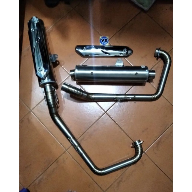 Knalpot Yamaha Scorpio VB, Standar Racing