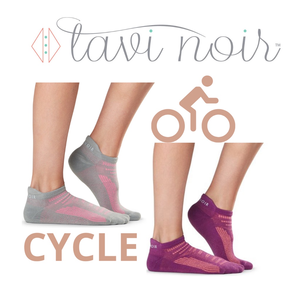 TAVI NOIR Cycle Socks - Kaos Kaki Sepeda Toe Sox Gowes