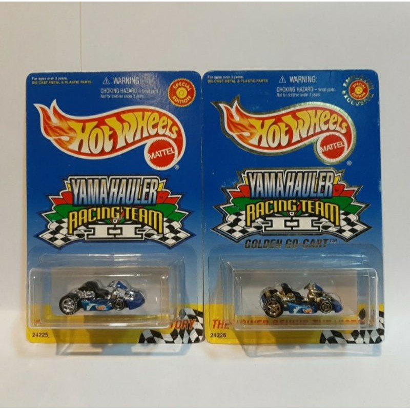 Jual Hot Wheels Go Kart/Go Cart Yamahauler Racing Team II Set 2 Pcs