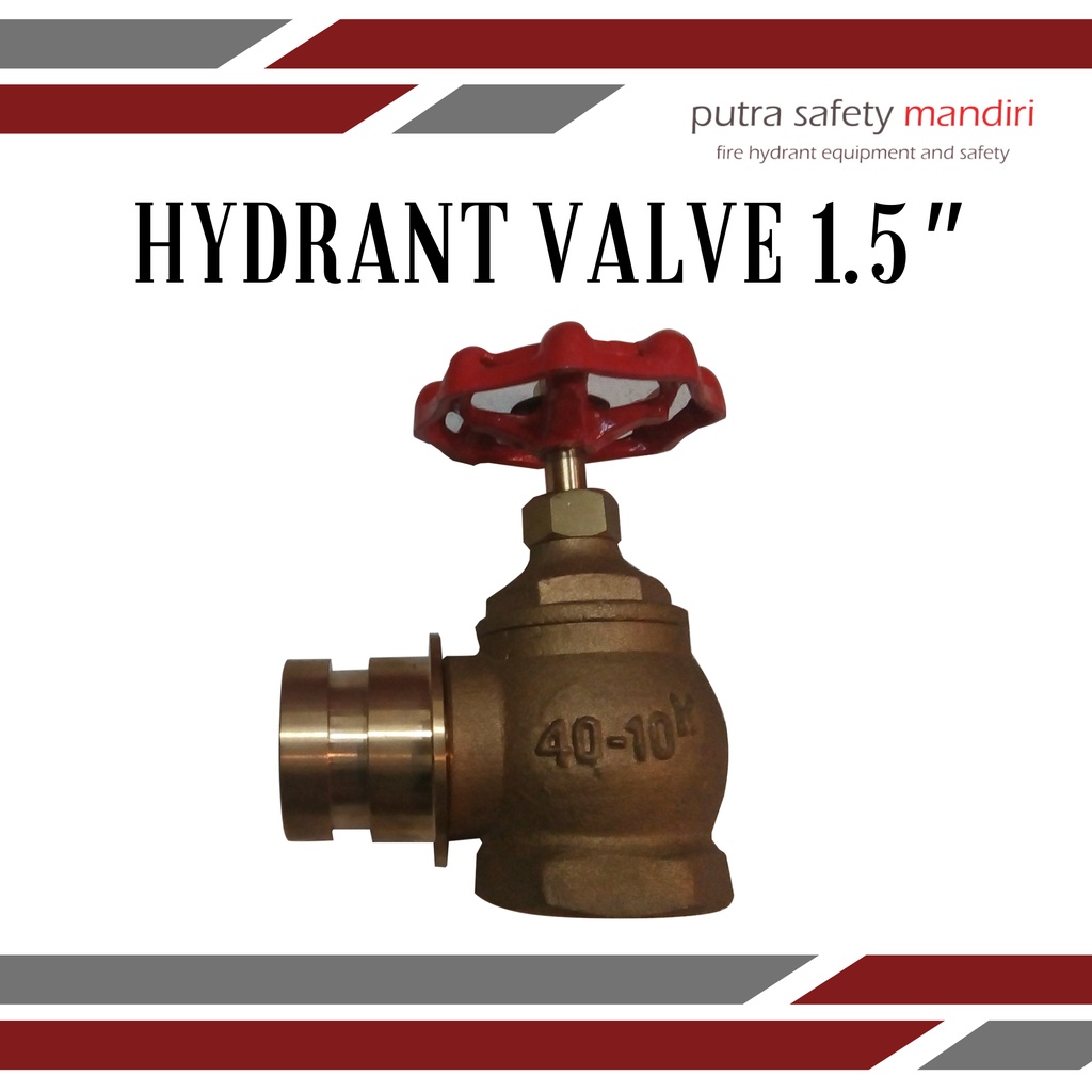 Jual HYDRANT VALVE 1.5" - 2.5" KRAN AIR PEMADAM KEBAKARAN COUPLING ...