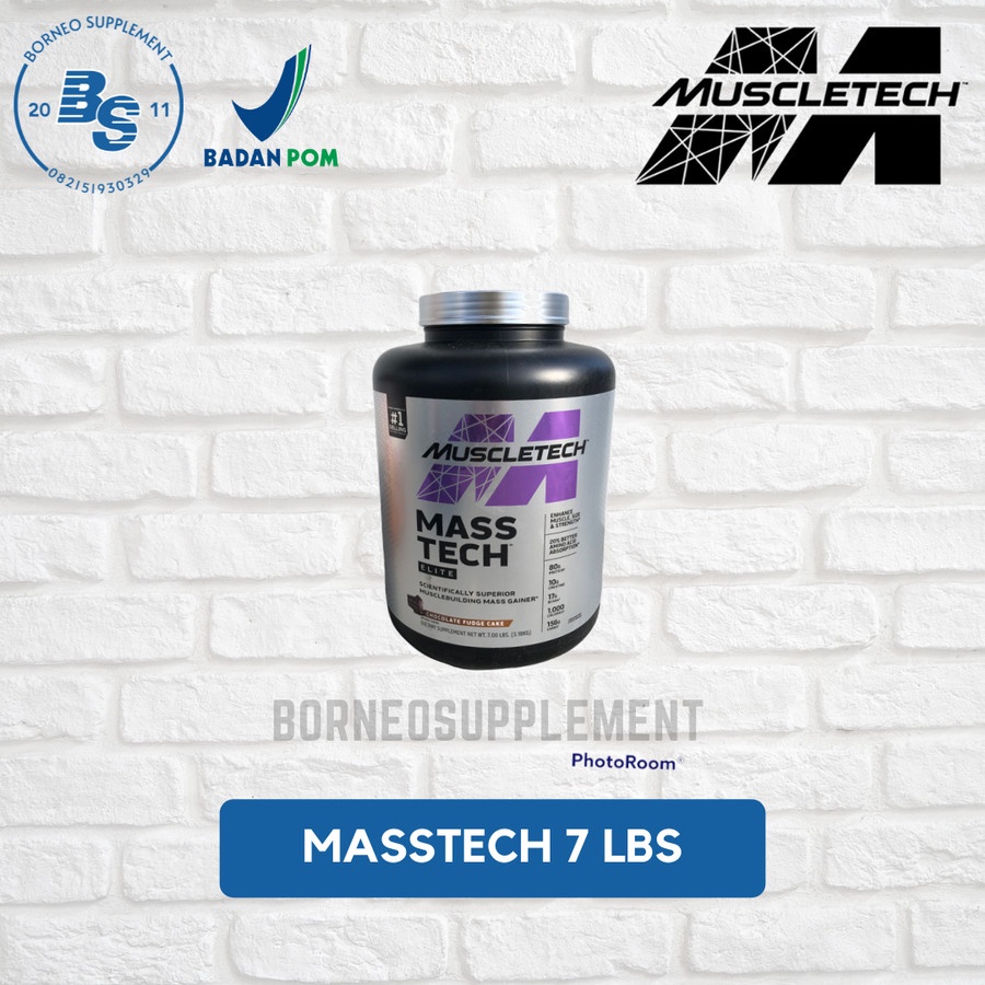 Masstech gainer 6lbs muscletech BPOM
