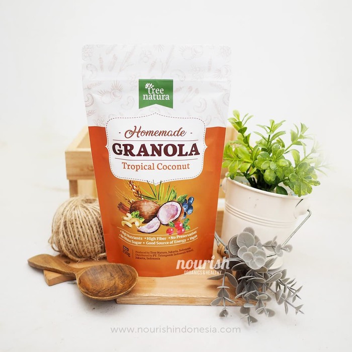 

Tree Natura, Granola Tropical Coconut 250gr