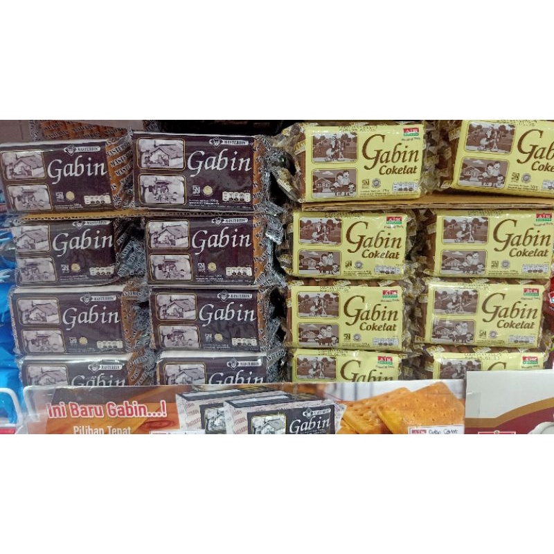 

Gabin master & Gabin coklat isi 6pcs