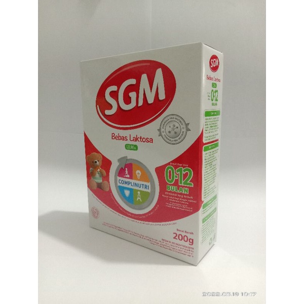 SGM LLM+ 200 MG (Bebas Laktosa Untuk Diare)