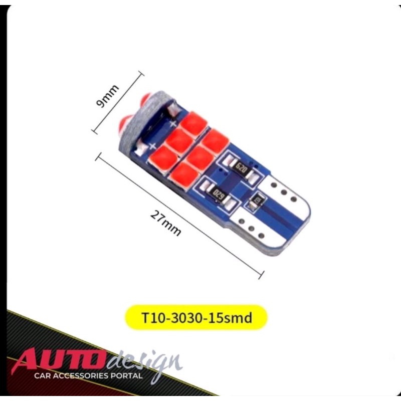 T10 LED 3030 CANBUS PREMIUM CHIP LED