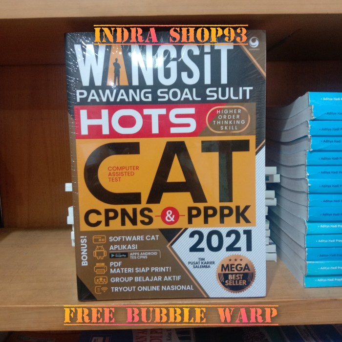 

READY STOCK Buku Wangsit Pawang soal sulit host cat CPNS & PPPK 2021 KPL491