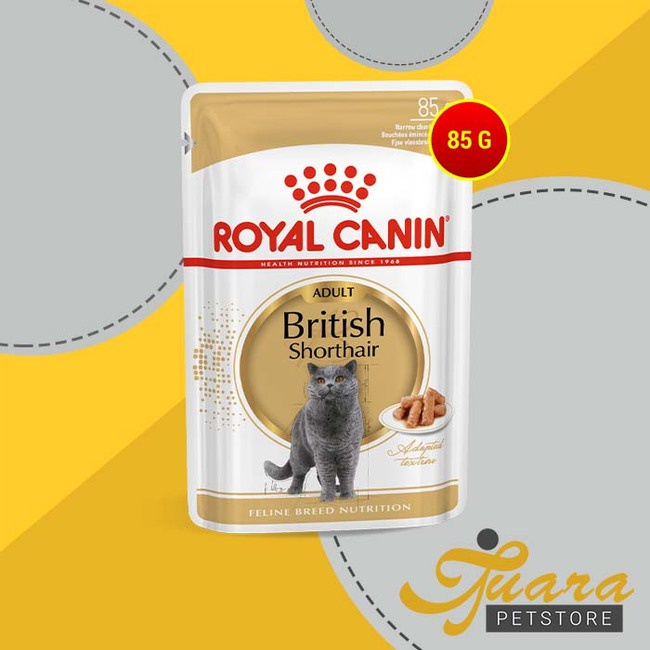 Makanan Kucing Royal Canin Adult British Shorthair 85gram