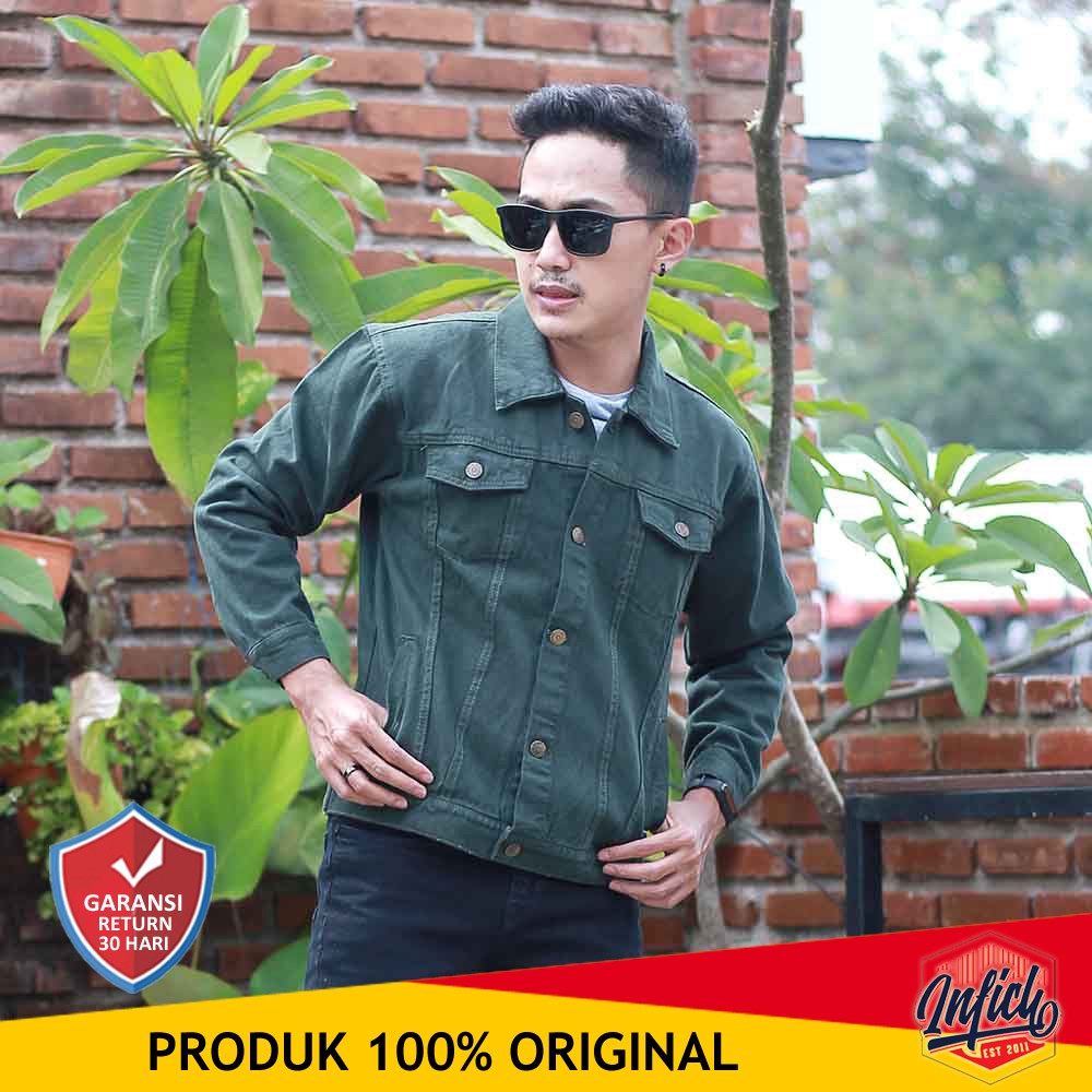 Jaket Jeans Pria / Jaket Denim Pria - Original Inficlo