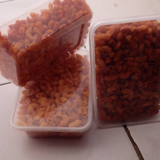 

PROMO,, MAKARONI GORENG BANTET ALPO RASA BALADO PEDAS MANIS