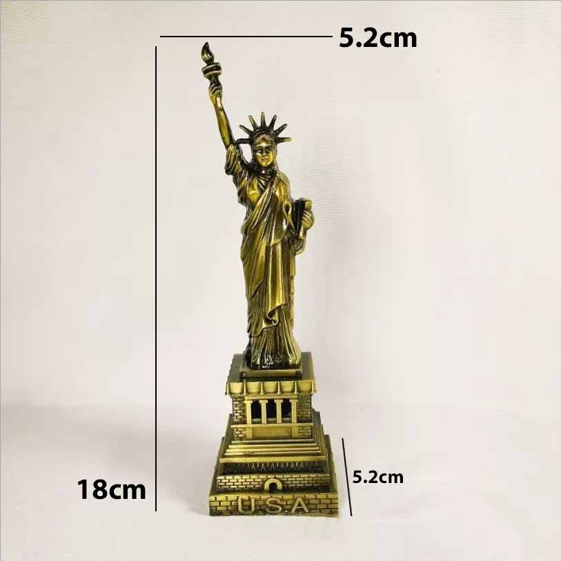 Hiasan Pajangan Miniatur/Pajangan Unik Bahan Logam Uk 12cm/15cm/18cm