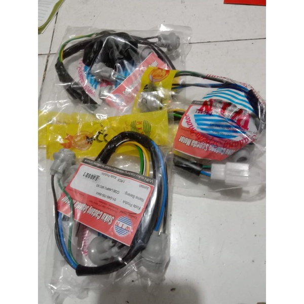 Fitting Fitting Lampu Depan Cop Cob Lampu Kabel Socket Yamaha Mio m3