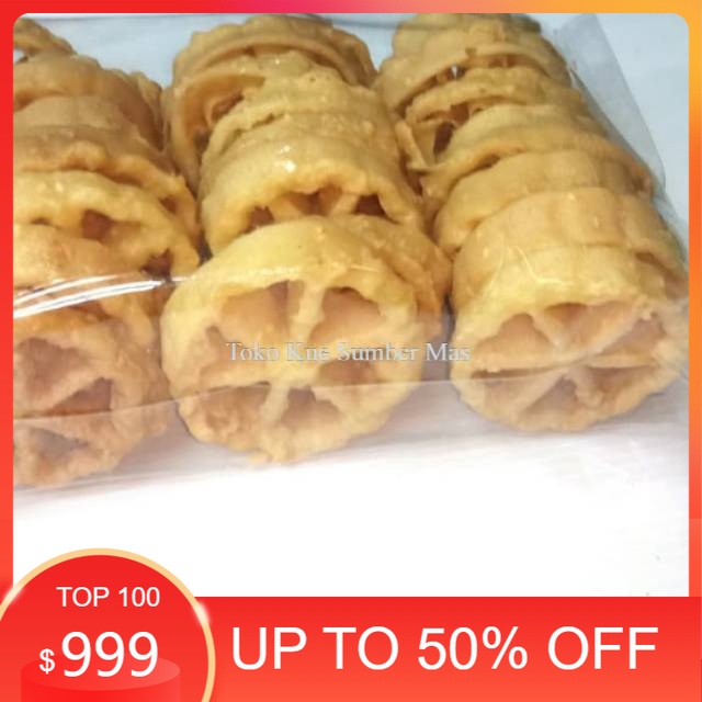 

Makanan Ringan Snack KEMBANG GOYANG 250gr / KEMBANG GOYANG WIJEN / KEMBANG GOYANG MANIS Terima kasih,,,