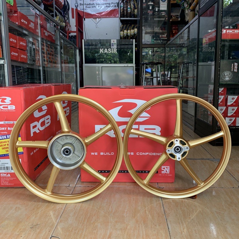 Jual VELG SET RCB RACING BOY JUPITER PNP VIXION OLD Indonesia|Shopee