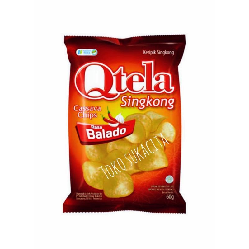 

Qtela Singkong Rasa Barbeque (60 Gram)